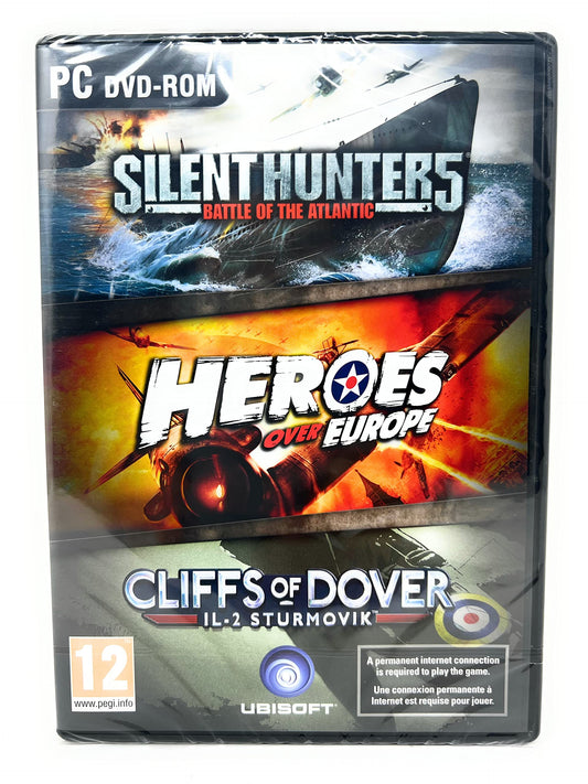 Ubisoft War Games Collection - PC DVD (UK IMPORT) - Includes Silent Hunter 5, Heroes Over Europe & IL-2 Sturmovik: Cliffs of Dover
