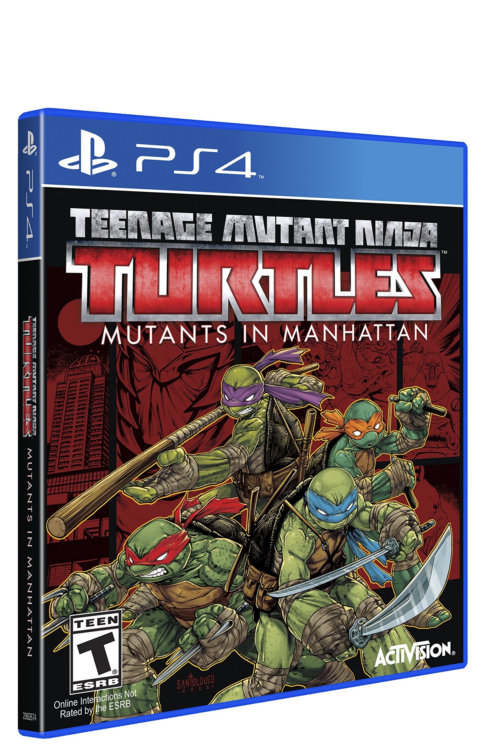 Teenage Mutant Ninja Turtles: Mutants in Manhattan - PlayStation 4 (Renewed)