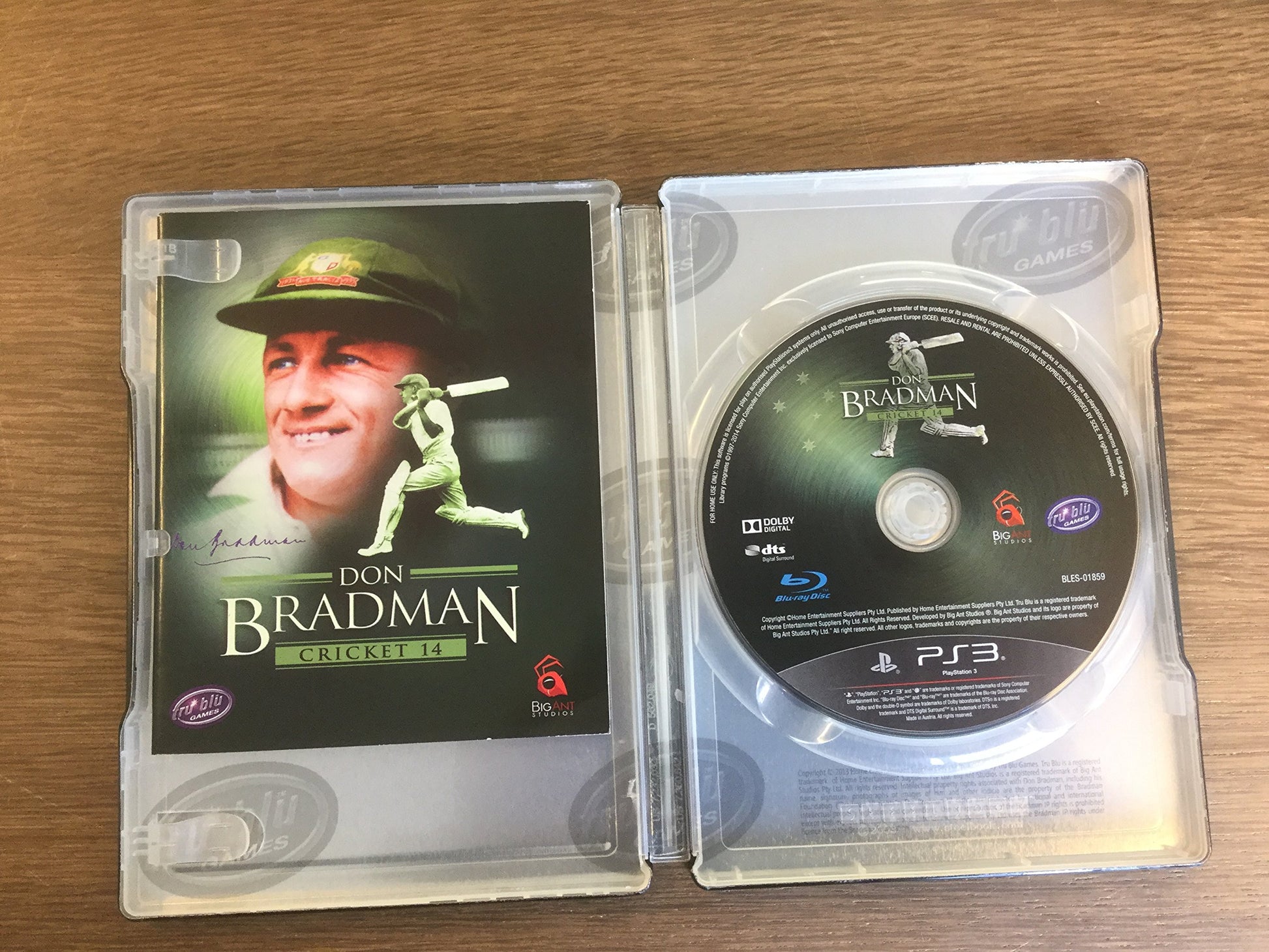 Big Ant Studios Don Bradman Cricket 14 Game for PS3 - Model DONP300
