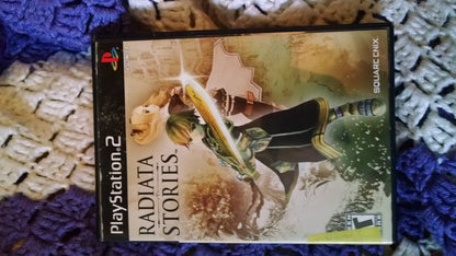 Square Enix Radiata Stories - PlayStation 2 Game, Model 90509, RPG Adventure