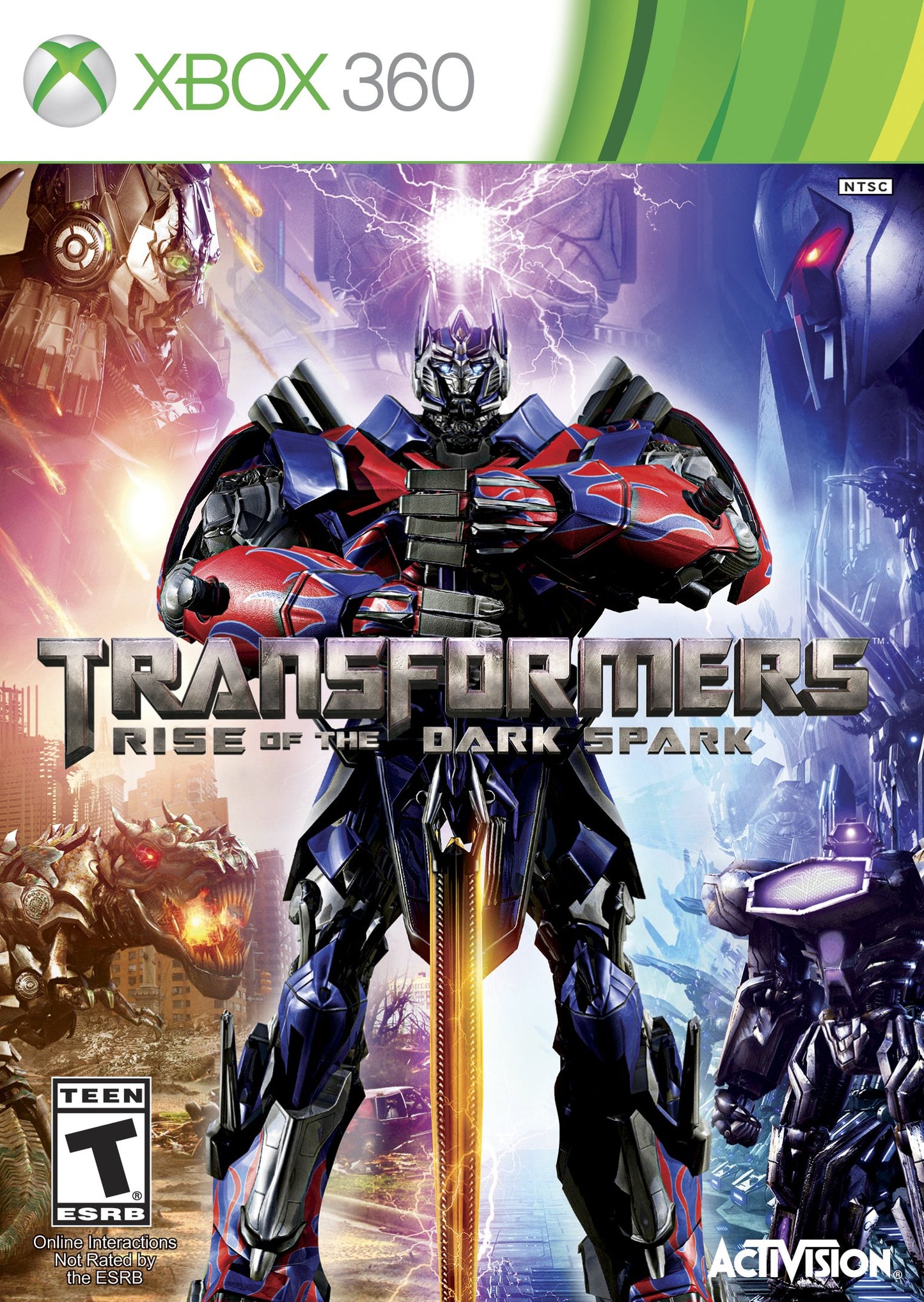 ACTIVISION Transformers Rise of the Dark Spark - Xbox 360 Game, Model 84950