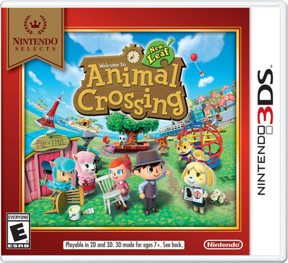 Nintendo 3DS Animal Crossing: New Leaf - Selects Edition, Model CTRPEGD3