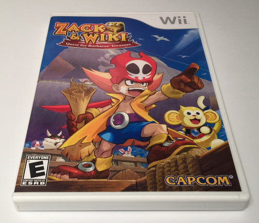 Capcom Zack & Wiki: Quest for Barbaros’ Treasure - Nintendo Wii Adventure Game