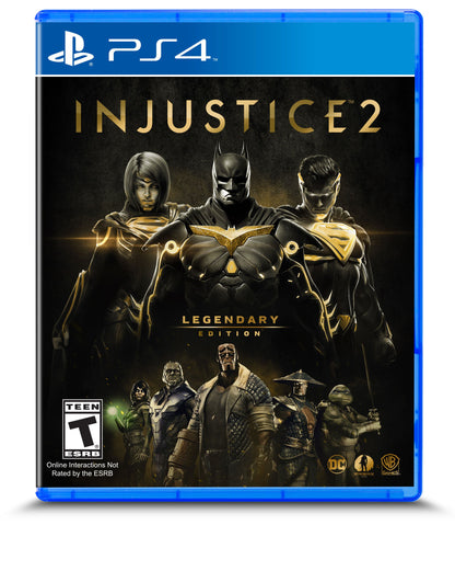 WB Games Injustice 2: Legendary Edition - PS4, 1 Pack, Original Version, Model 1000709801, Plastic