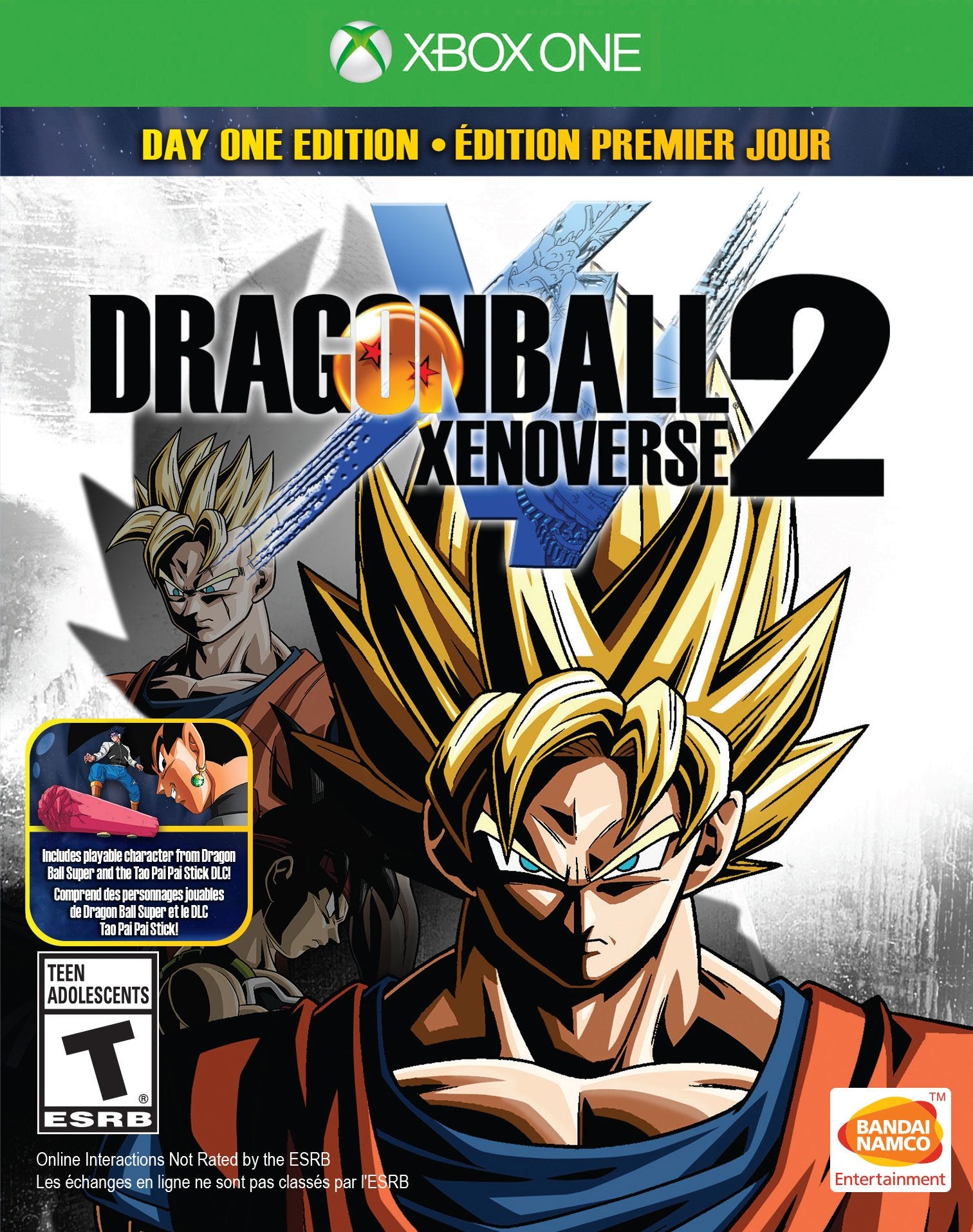 BANDAI NAMCO Dragon Ball Xenoverse 2 - Xbox One Day One Edition, Model 22063