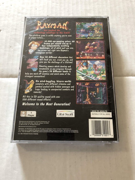 PlayStation Rayman (Renewed) - Classic Adventure Game for All Ages