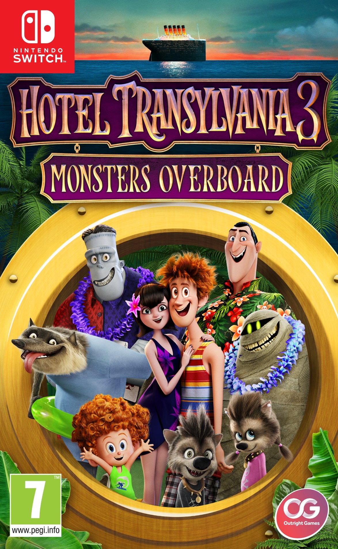 Bandai Namco Hotel Transylvania 3: Monsters Overboard for Nintendo Switch - Model 113228