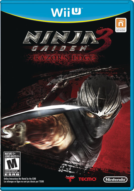 Nintendo Ninja Gaiden 3: Razors Edge - Medium Size, Multicolor, Model WUPPANGE