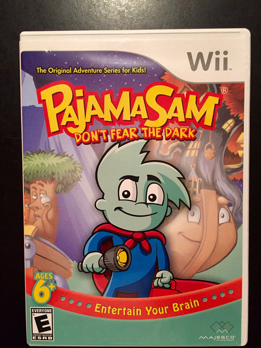 Majesco Pajama Sam Game - Dont Fear the Dark for Nintendo Wii, Model 01534