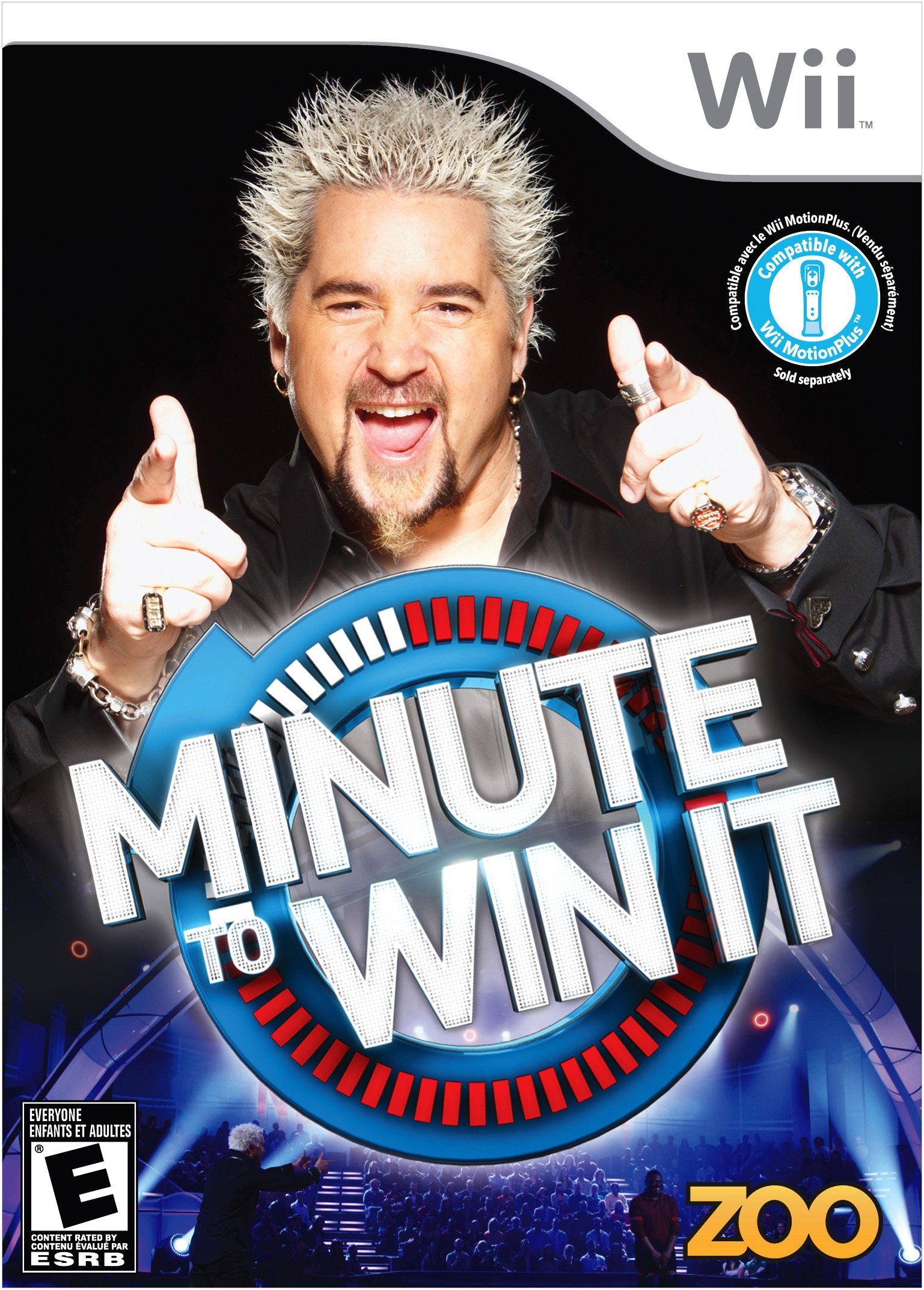 Zoo Games Minute To Win It - Nintendo Wii Game, Model 10347, Family Fun