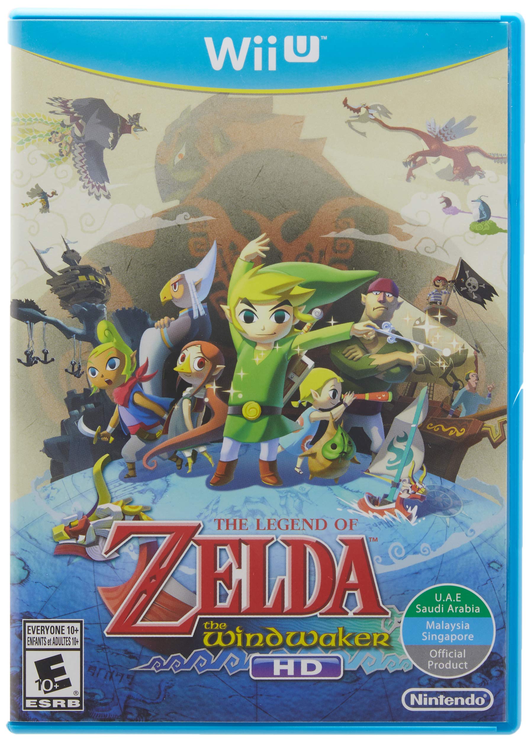 Nintendo The Legend of Zelda: The Wind Waker HD - Gold Foil Cover, Model WUPPBCZE