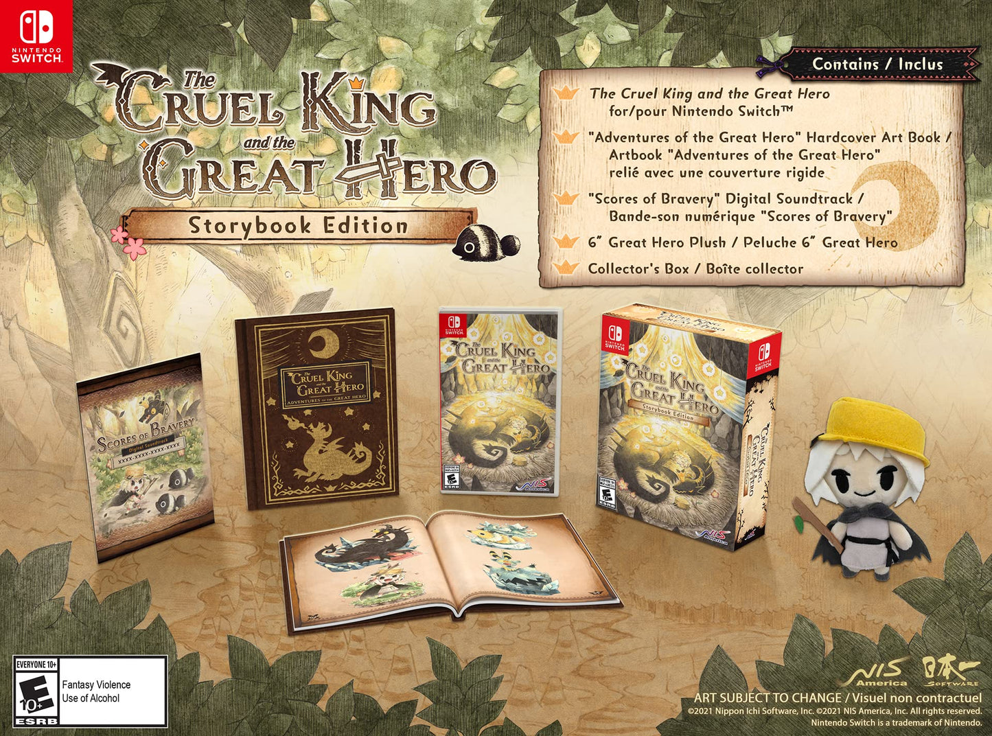 NIS America The Cruel King and the Great Hero Storybook Edition - Nintendo Switch Model 8-823