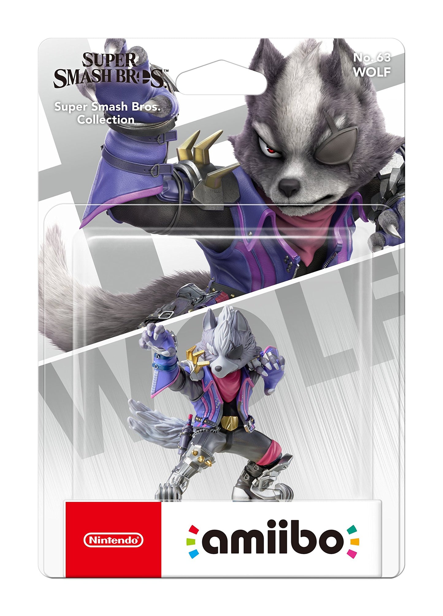 Nintendo amiibo Wolf Figure - Black - Taille unique - Model 10000427