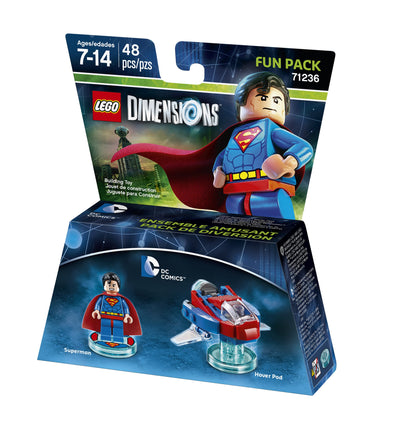 Warner Bros. DC Superman Fun Pack - LEGO Dimensions, Blue & Red, Model 1000561500