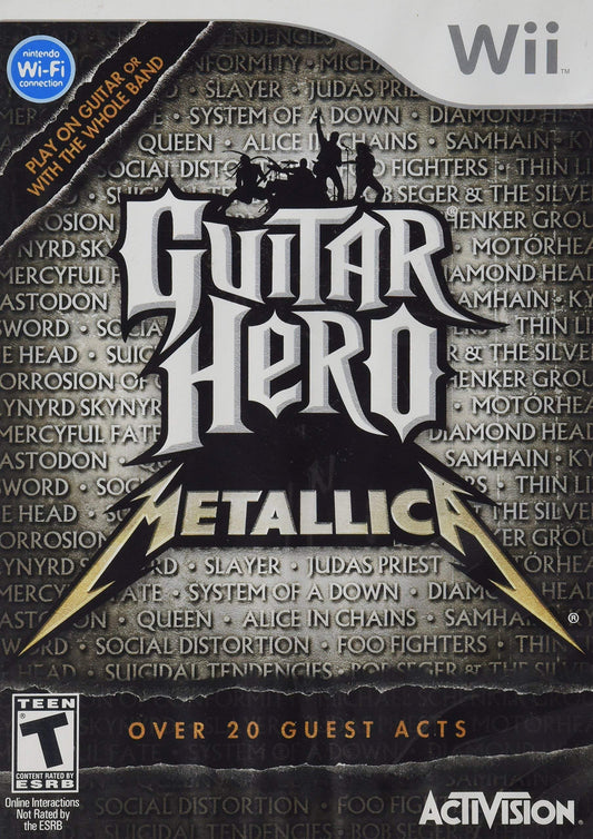 Guitar Hero Metallica - Nintendo Wii (refurbished)