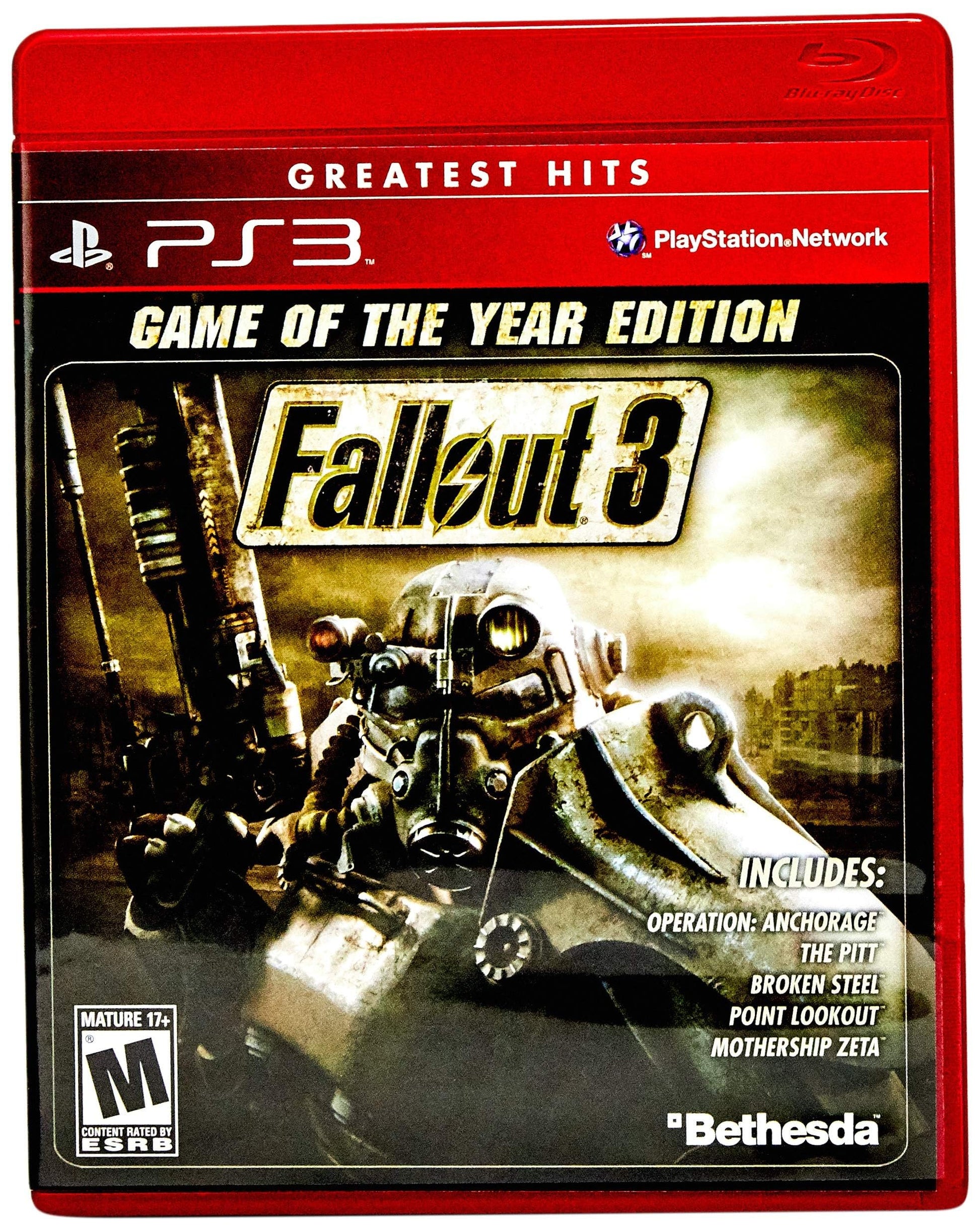 Bethesda Fallout 3 - PlayStation 3 Game of the Year Edition, Model 12968