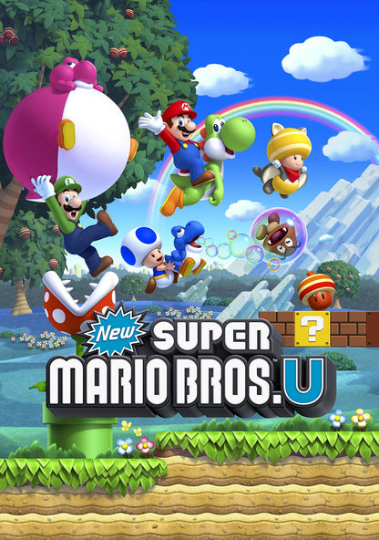 Nintendo New Super Mario Bros. U + New Super Luigi U - Wii U Game (Model: WUPPATWE)