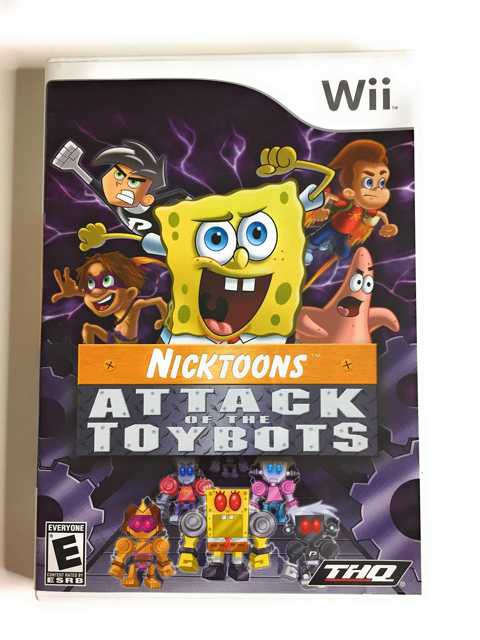 THQ Nicktoons: Attack Toybots for Nintendo Wii - Model 30132