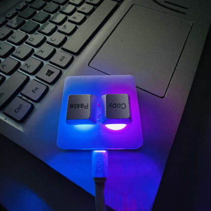 BTXETUEL One-Handed Mechanical Gaming Keyboard, Cherry Switch, RGB Backlit, Mini USB, 2*2*1 inch, White, Clavier OSU