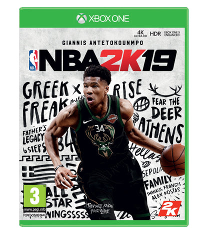 2K NBA 2K19 Video Game for Xbox One - Model XB160517