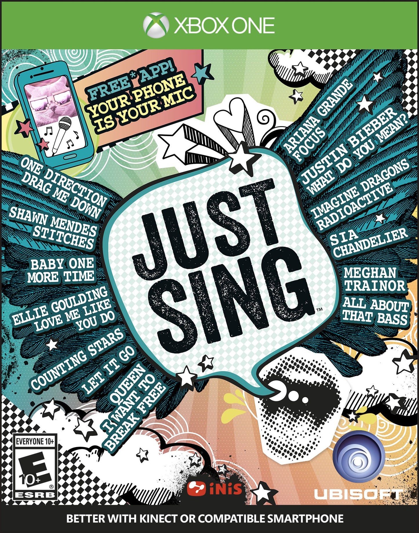 Ubisoft Just Sing - Xbox One Standard Edition Game, Model UBP50402024