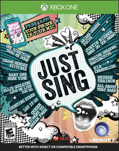 Ubisoft Just Sing - Xbox One Standard Edition Game, Model UBP50402024