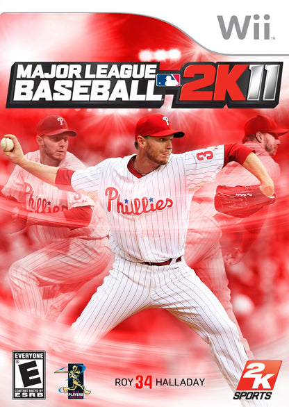TAKE TWO Major League Baseball 2K11 - Nintendo Wii Game, Model 34964, Sports Simulation