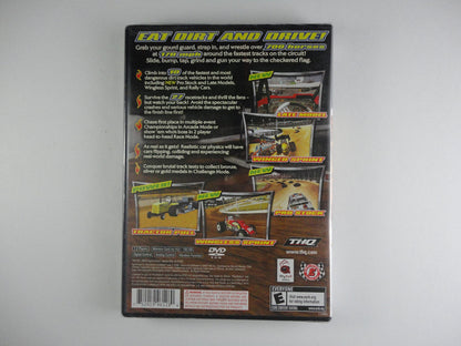 THQ Sprint Cars 2: Showdown at Eldora - PlayStation 2 Game, Model 46128, Racing Simulation