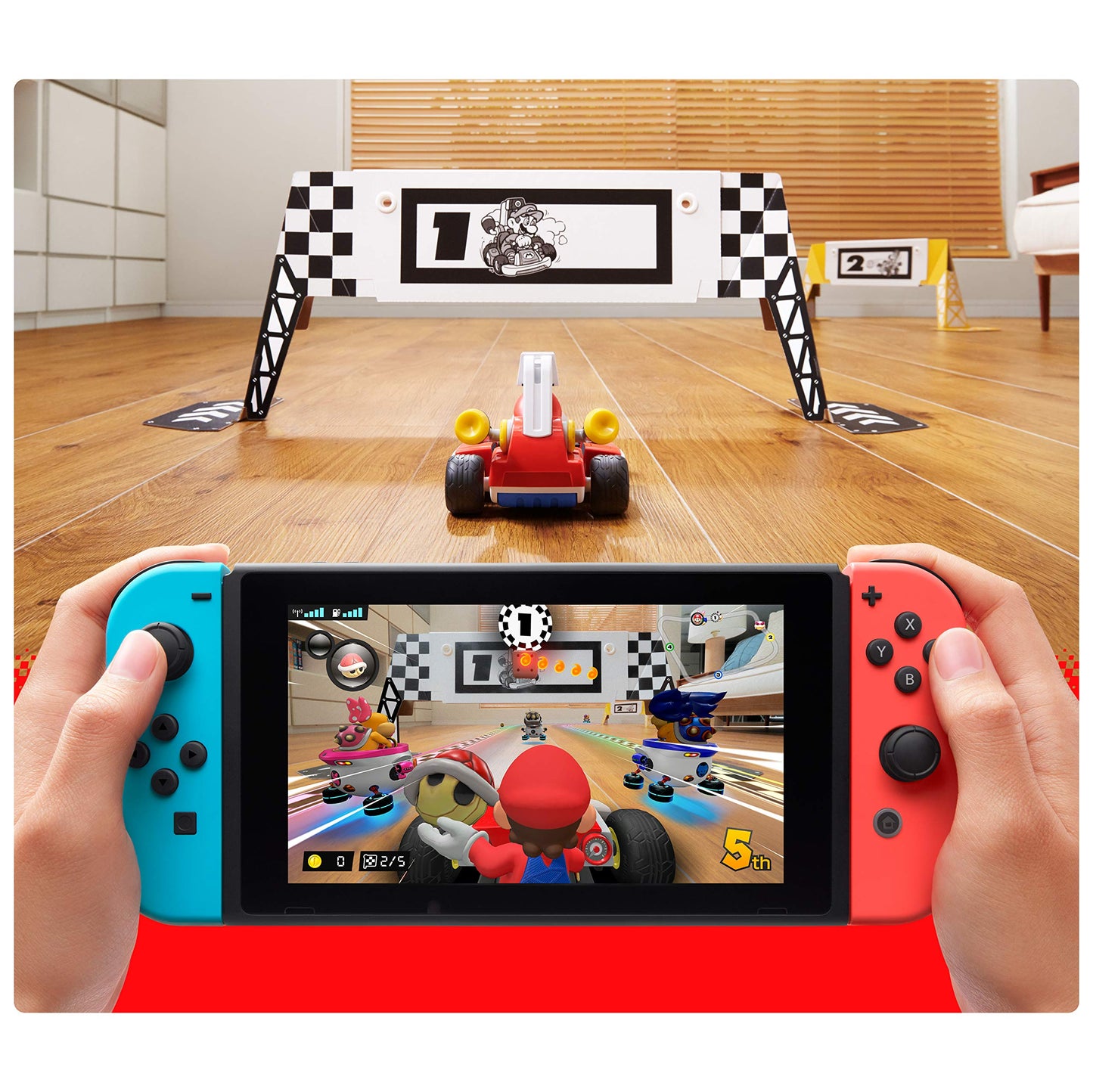 Nintendo Mario Kart Live: Home Circuit - Mario Set for Switch, Multicolor, Model HAC-A-RMAAA (Japan Import)