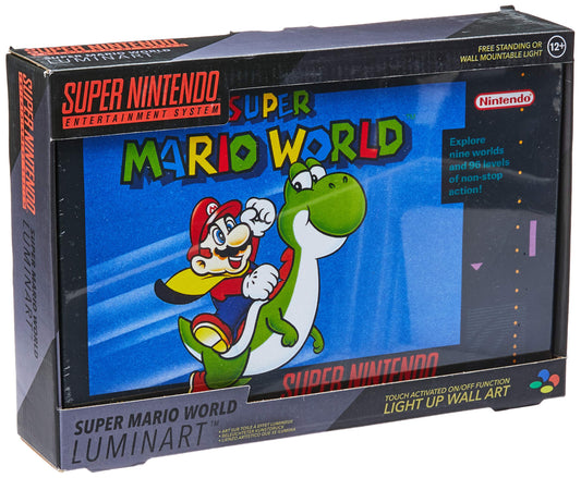 Nintendo Action Figure - Super Mario World Fixture Accessory - 8 x 12 Inch - Multicolor