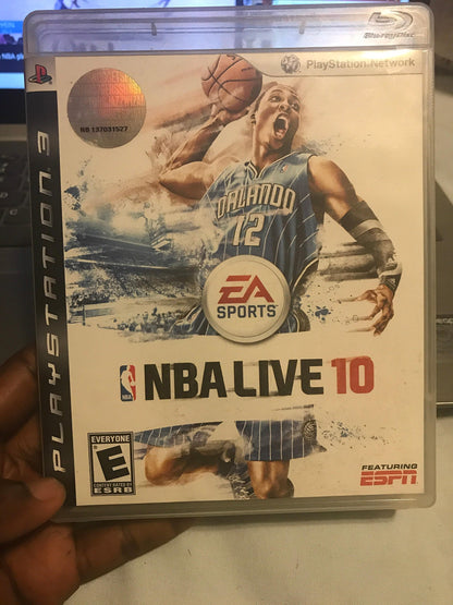 Electronic Arts NBA Live 10 - Playstation 3 - Sports Video Game - Model 014633156850
