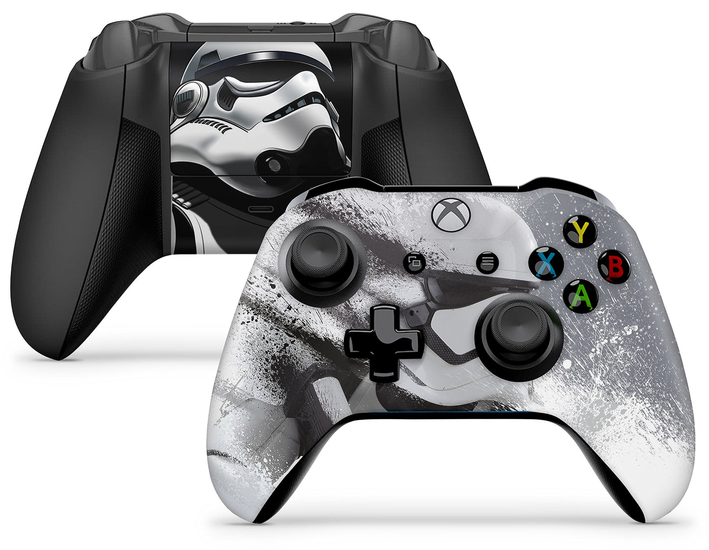 giZmoZ n gadgetZ 2 x Stormtrooper Controller Skins Full Wrap Vinyl Sticker Compatible with Xbox One/S/X