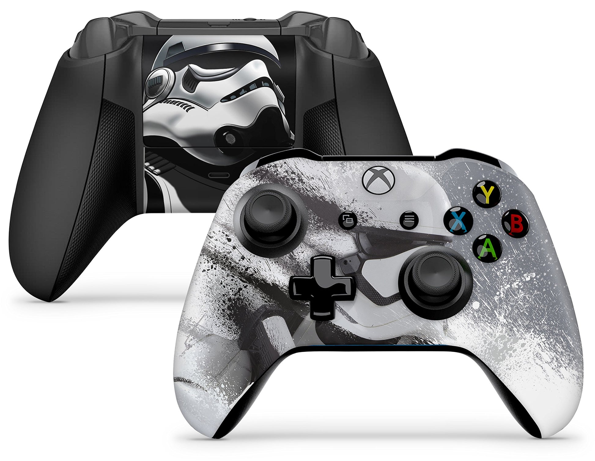 giZmoZ n gadgetZ 2 x Stormtrooper Controller Skins Full Wrap Vinyl Sticker Compatible with Xbox One/S/X