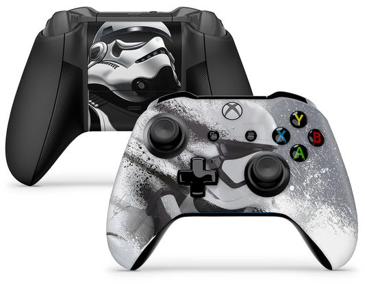 giZmoZ n gadgetZ 2 x Stormtrooper Controller Skins Full Wrap Vinyl Sticker Compatible with Xbox One/S/X