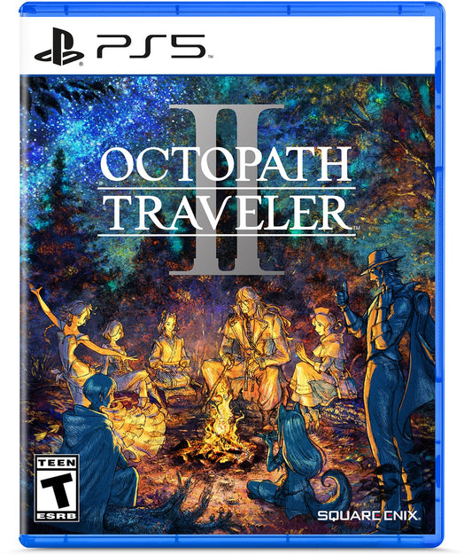 Square Enix Octopath Traveler II for PlayStation 5 - Multi-Colored, Model 92703, No Size