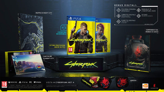 BANDAI NAMCO Entertainment PS4 Cyberpunk 2077 Game - PAL EU Version - Model B07S7RQST5