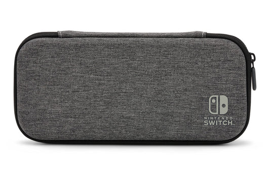 PowerA Slim Case for Nintendo Switch OLED - Charcoal, Protective Gaming Console Case, Officially Licensed