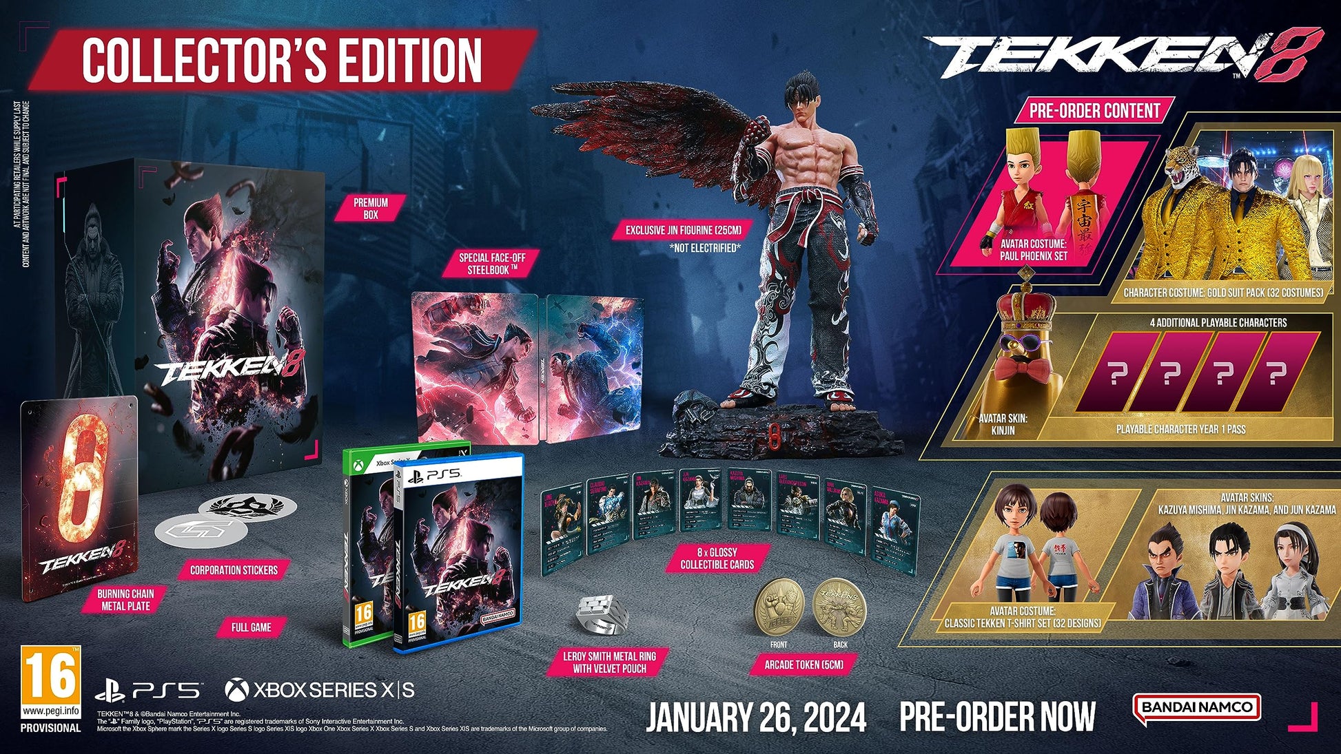 Tekken 8 CollectorS Edition (Ps5)