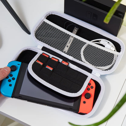 Numskull Sonic the Hedgehog Hard Shell Travel Case for Nintendo Switch, Fits 10 Games, Classic Blue, Model NS2200, Plastic Material