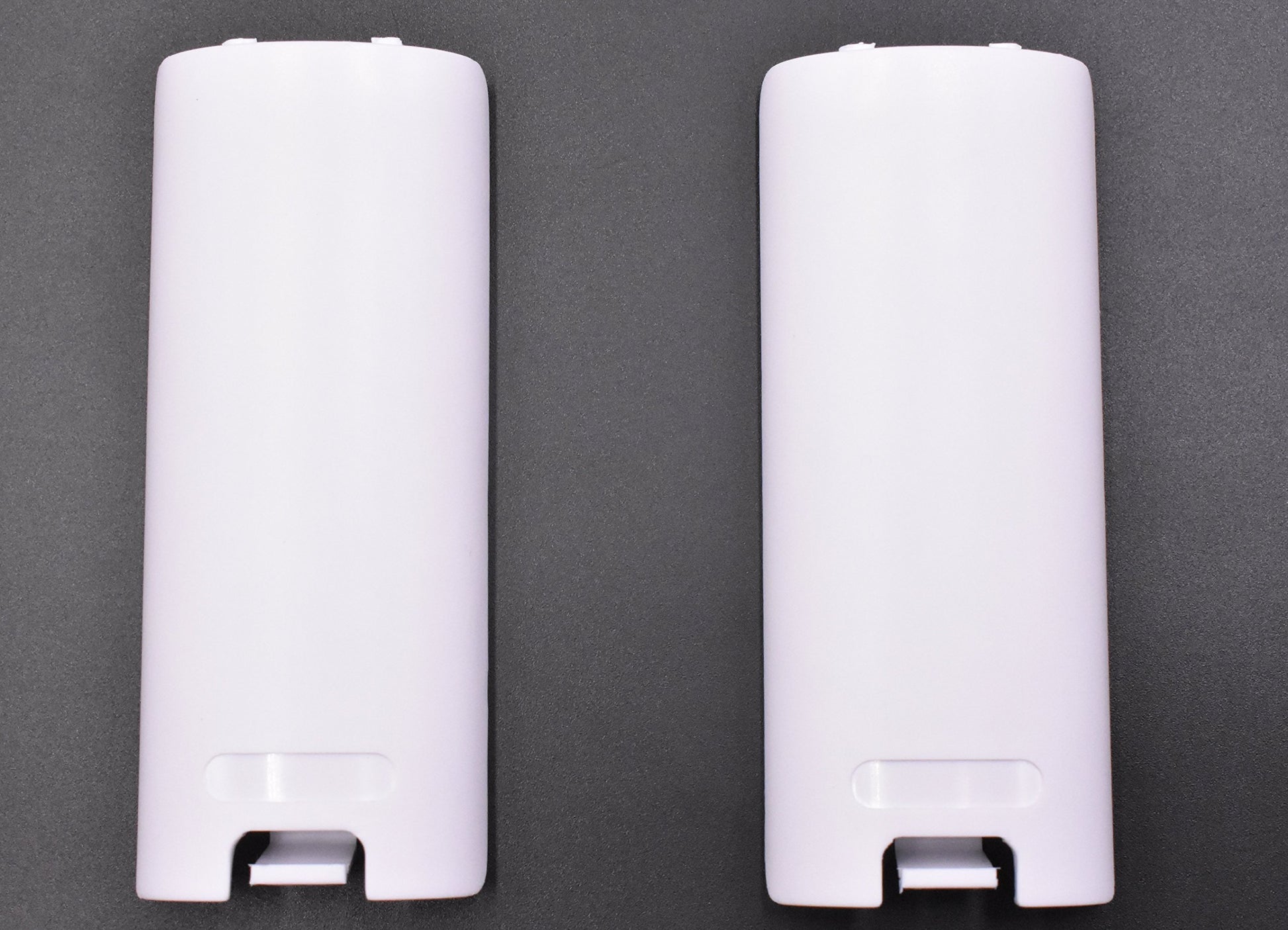 Art&Beauty 2 Pack of Replacement Battery Back Door Cover Shell for Nintendo Wii Remote Controller (White)