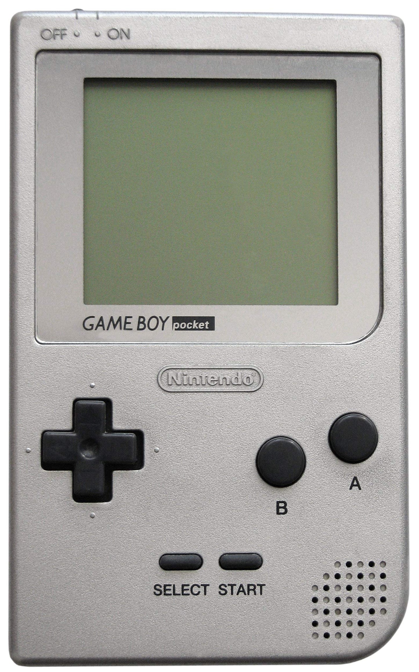 Nintendo Game Boy Pocket - Silver (Renewed) - Classic Handheld Console