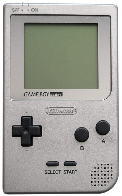 Nintendo Game Boy Pocket - Silver (Renewed) - Classic Handheld Console