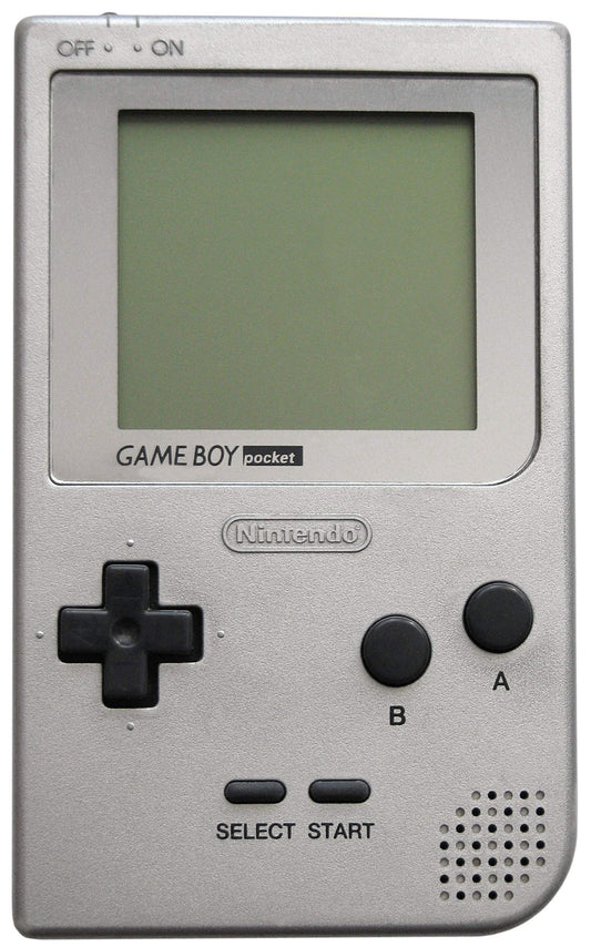 Nintendo Game Boy Pocket - Silver (Renewed) - Classic Handheld Console
