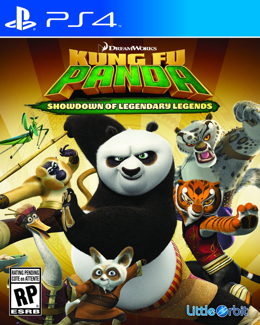Little Orbit Kung Fu Panda: Showdown of Legendary Legends - PS4 Game, Model 815403010644