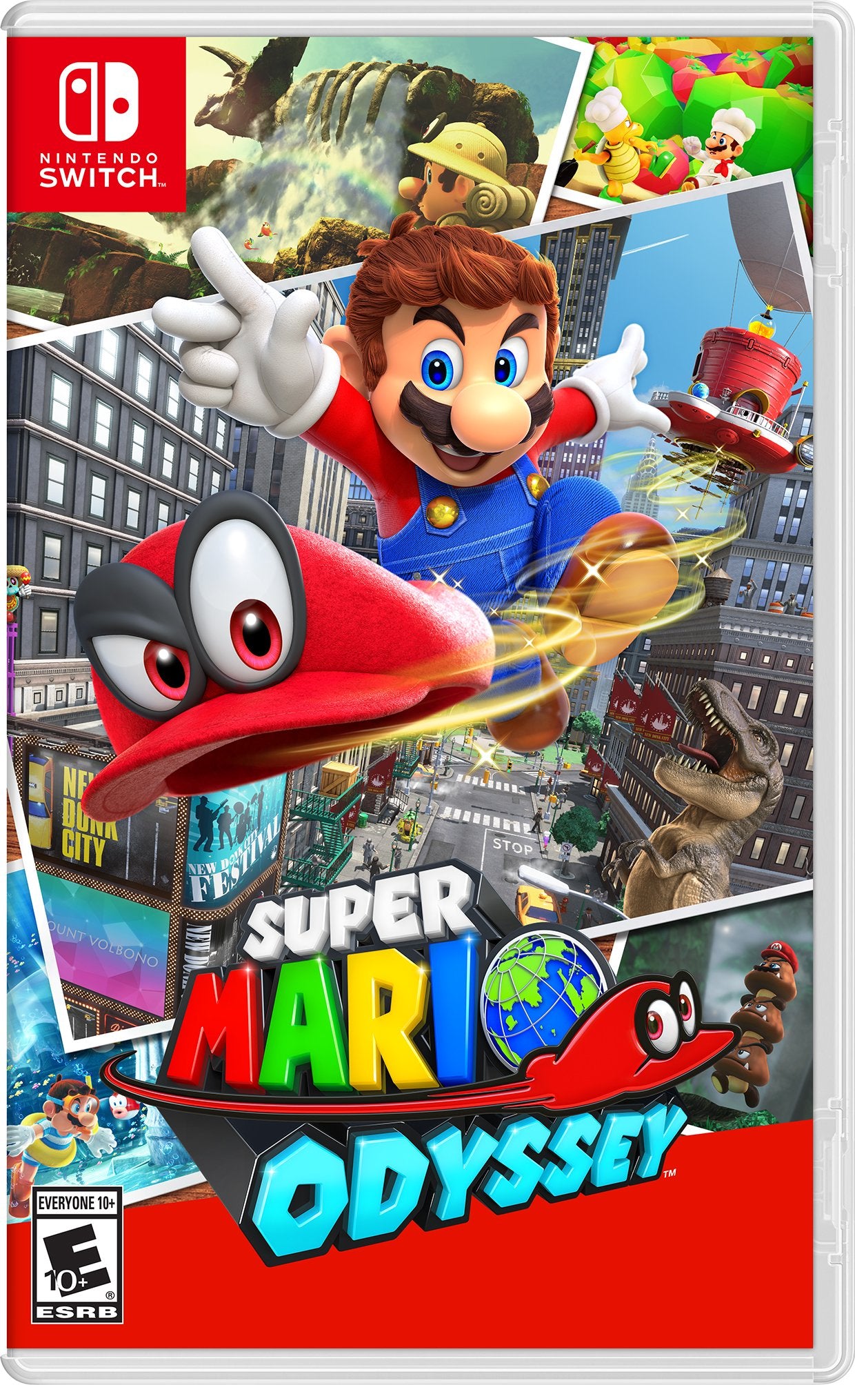 Nintendo Super Mario Odyssey - US Version Game for Switch, Red Color, Model SWSwitchTitle5_WiiU