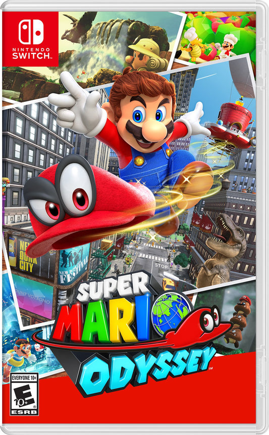 Nintendo Super Mario Odyssey - US Version Game for Switch, Red Color, Model SWSwitchTitle5_WiiU