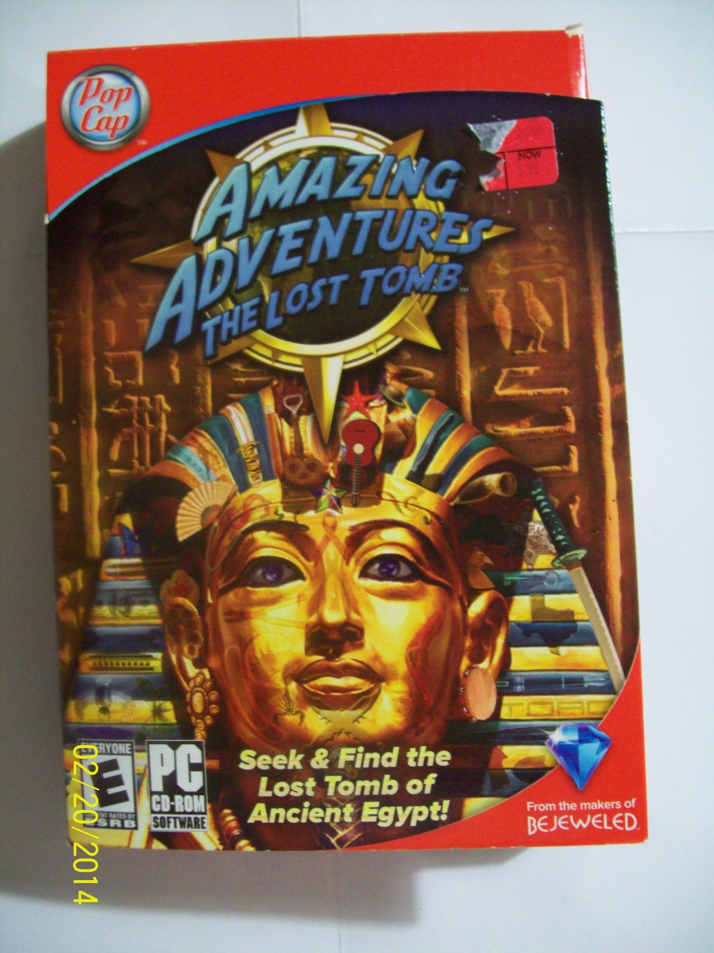 PopCap Games Amazing Adventures: The Lost Tomb - PC Game Model PCB-AA1-EN