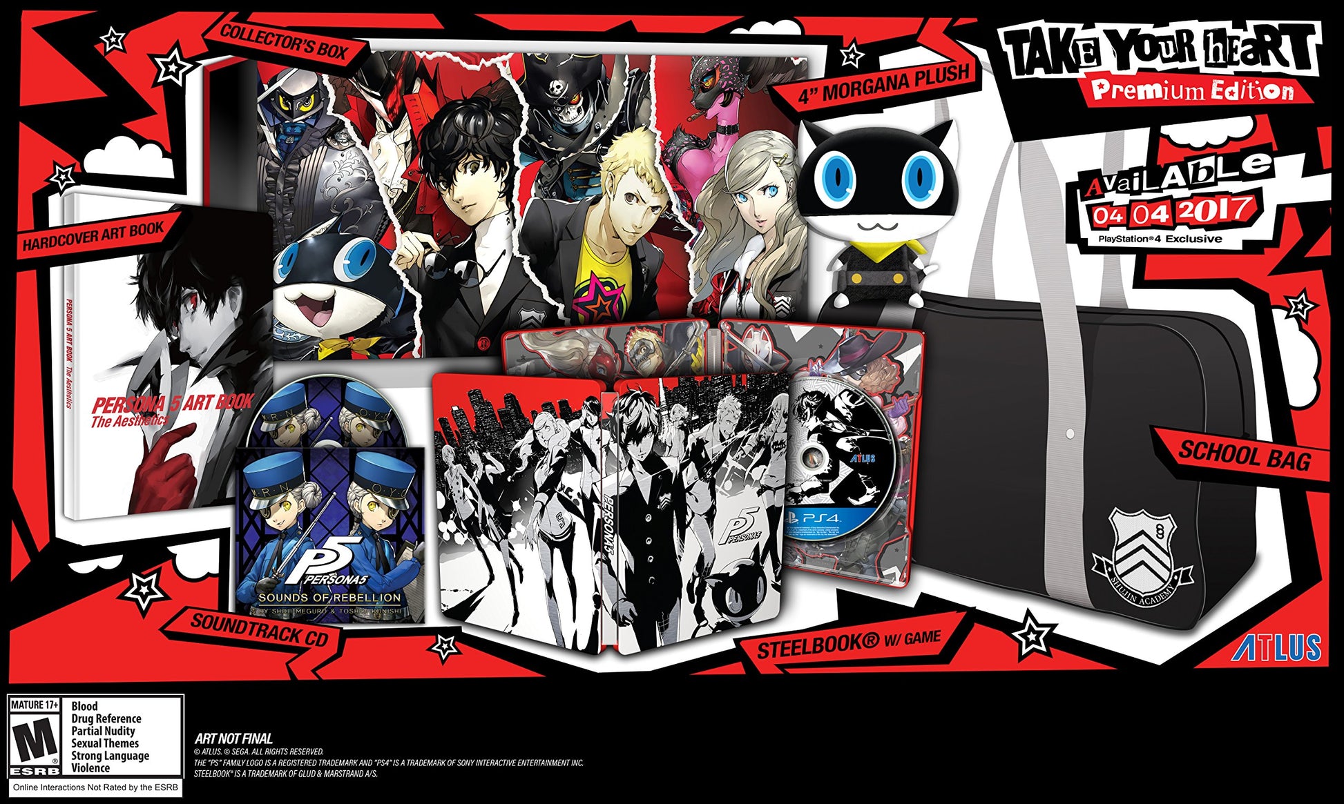 Persona 5 - PlayStation 4 Take Your Heart Premium Edition