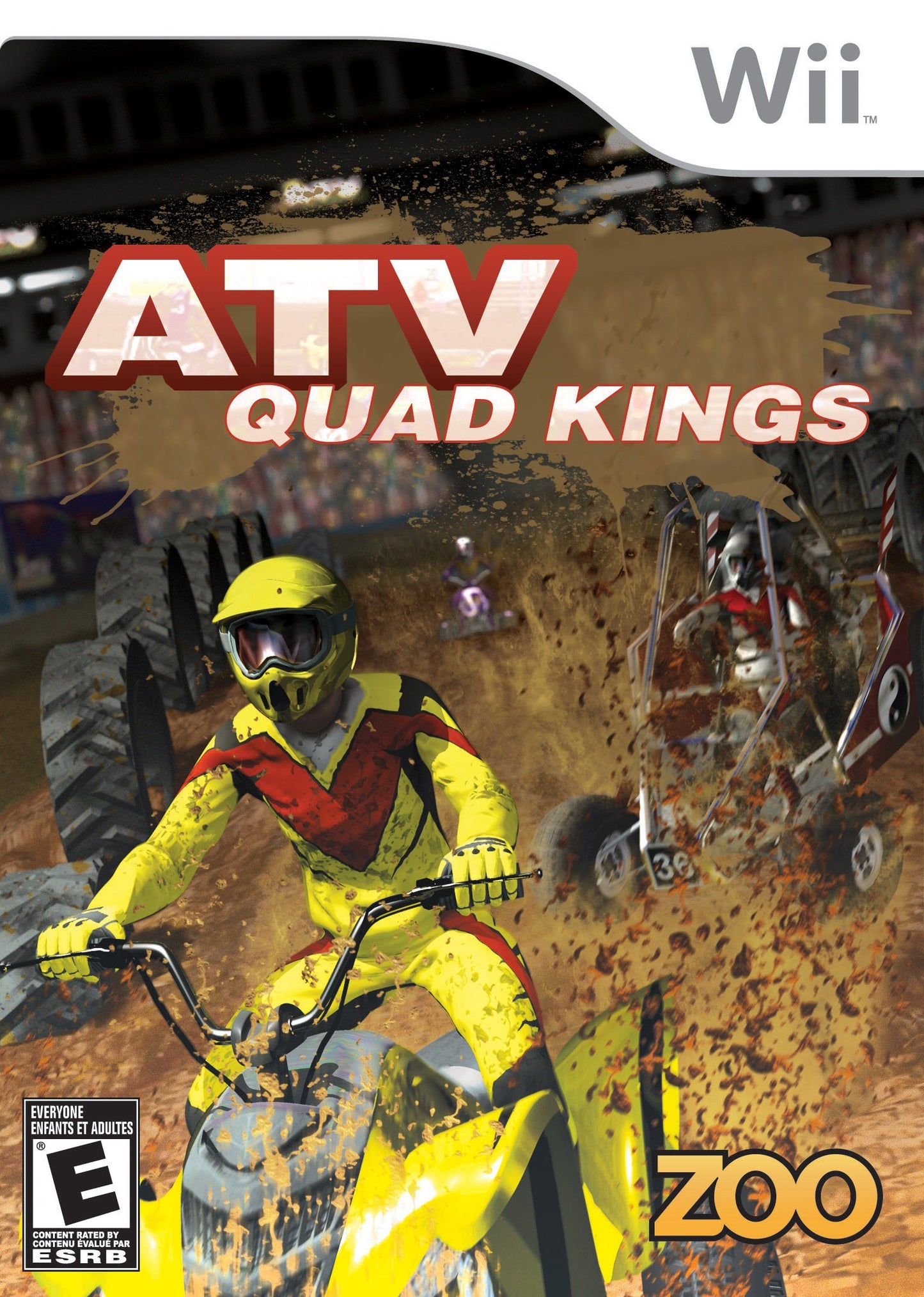 Import ATV Quad Kings Game for Nintendo Wii - Model 10248, Exciting Quad Racing Adventure