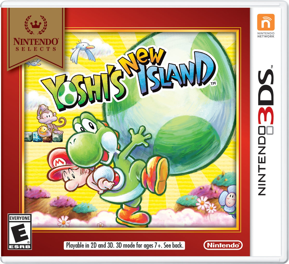Nintendo Selects: Yoshis New Island - Nintendo 3DS Standard Edition